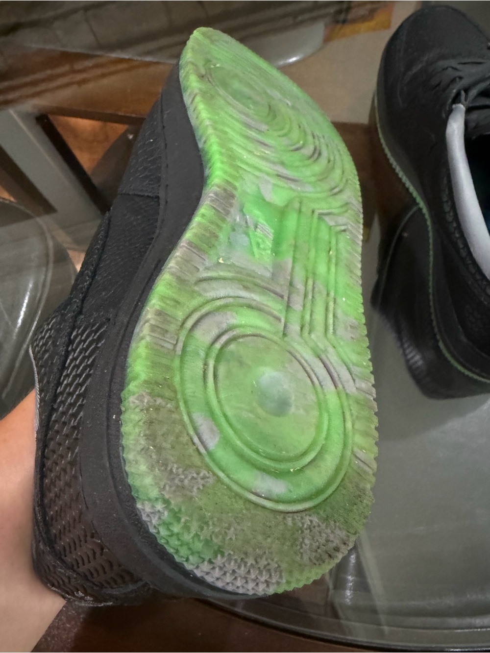 Nike Air Force 1 Low Premium "Halloween" (2023), "Headless Horseman” sneakers. - Picture 10 of 11